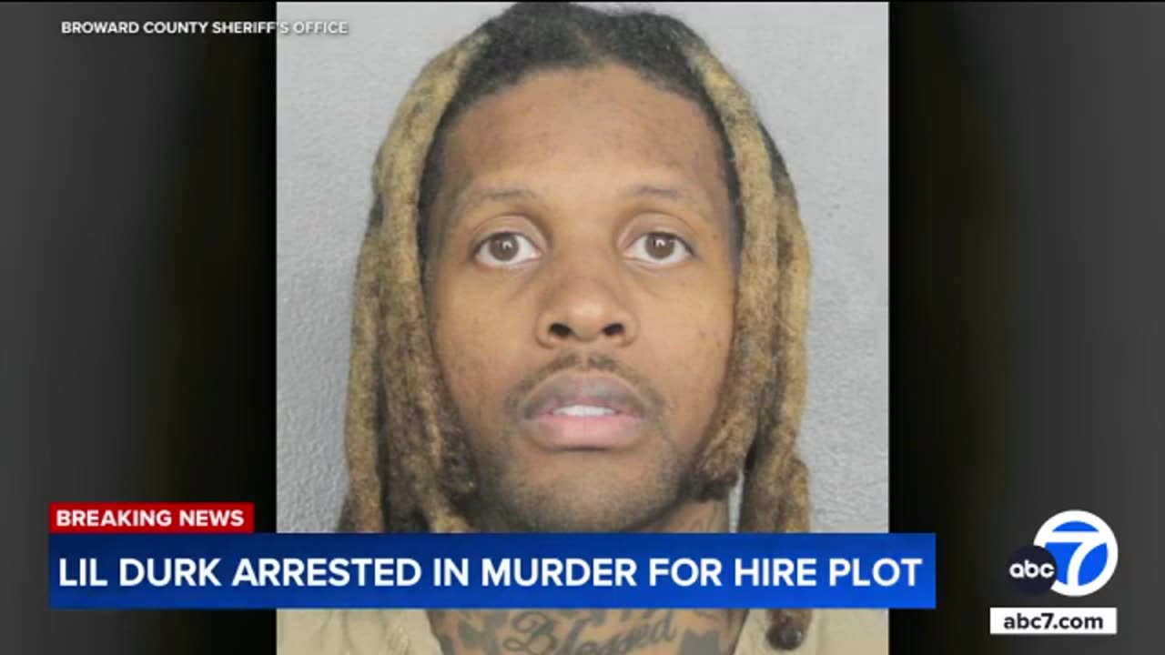 Lil Durk charged in murder-for-hire plot near Beverly Center mall