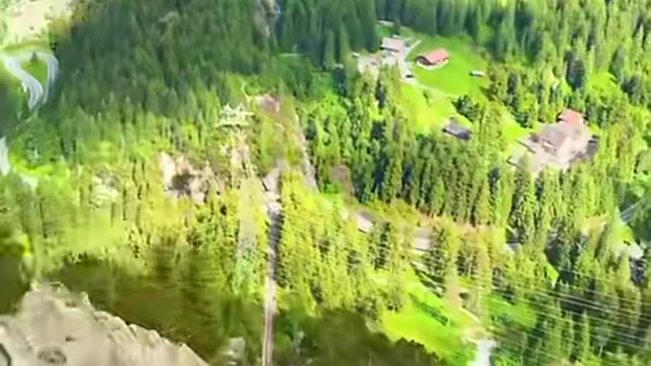 See the sights on Gelmer Roller Coaster in Switzerland! This is amazing!