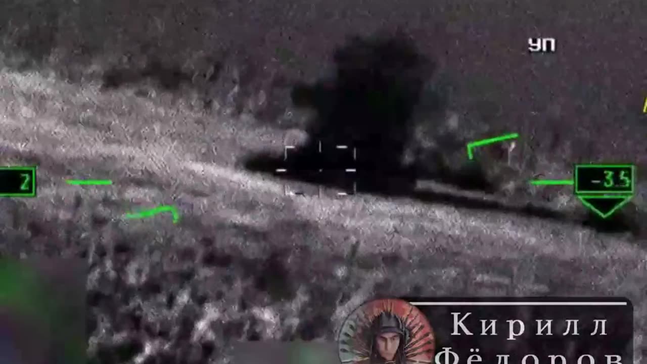 🚁🇷🇺 RU POV: Ka-52 Takes Out AFU Vehicle with Vikhr ATGM | RCF