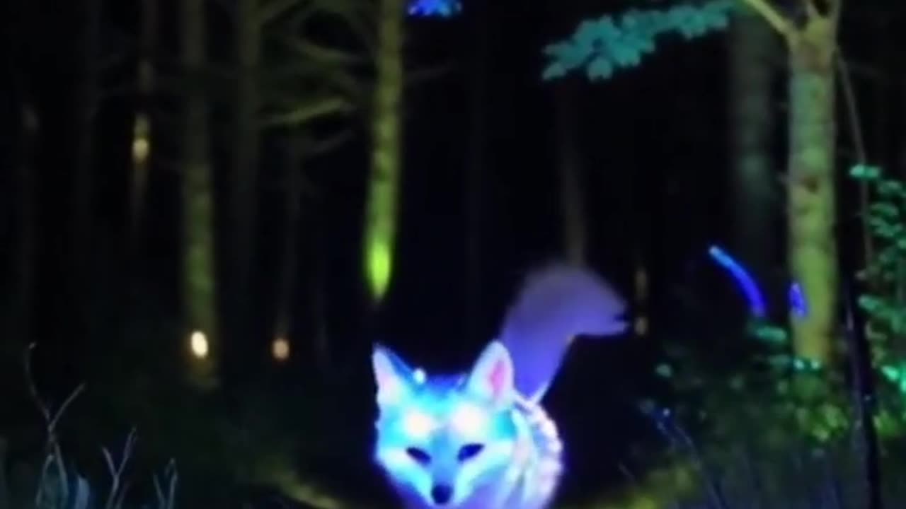 funny animal videos | Lumifox in Enchanted Forest