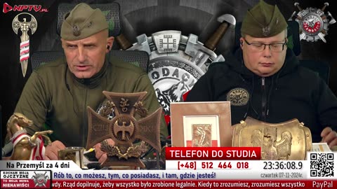 Na Przemyśl za 4dni. Czw 7.11.2024r. W. Olszański, M. Osadowski Rodacy Kamraci NPTV.pl