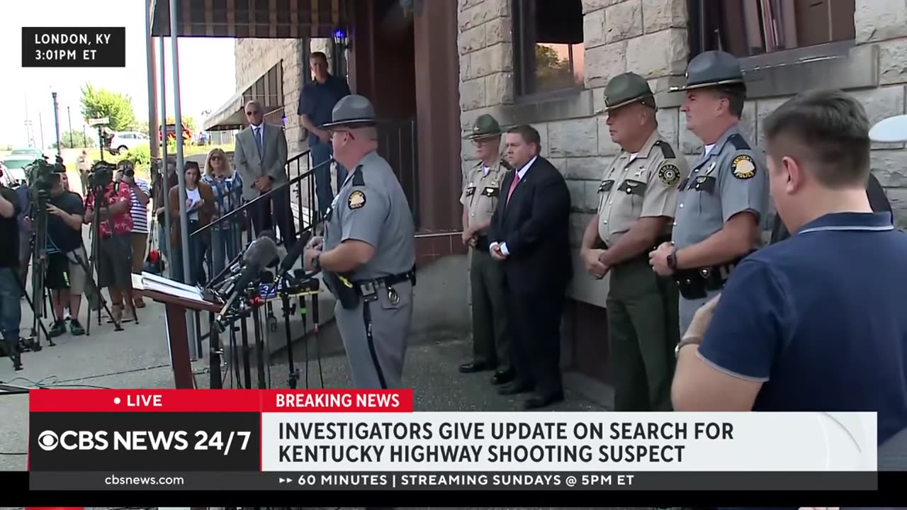 Latest news on the search for Kentucky highway shooting suspect