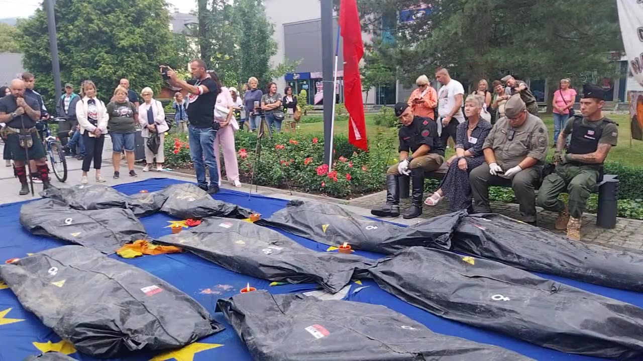 PROPOLSKI Wiec Antywojenny Ustroń 04-08-2024