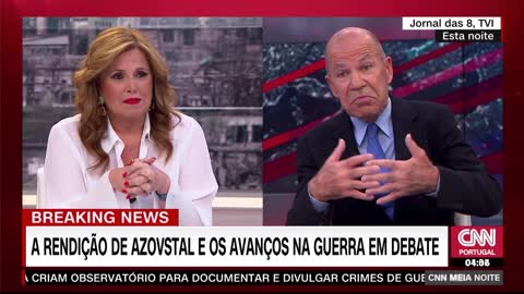 CNN Portugal / TVI - Debate entre Helena Ferro Gouveia e Major-General Agostinho Costa