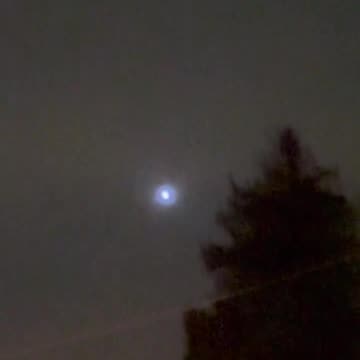 Bright Blue Orb UAP Spotted Over Santa Cruz, California - December 11, 2024