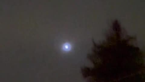 Bright Blue Orb UAP Spotted Over Santa Cruz, California - December 11, 2024