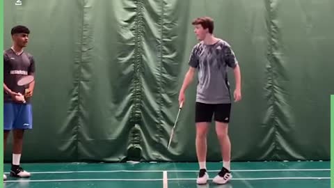 These lads are taking over the internet with their unbelievable badminton skills 🏸😱