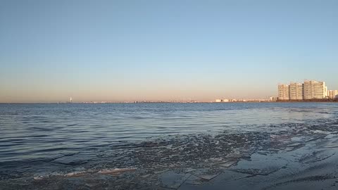 View of St. Petersburg from the sea