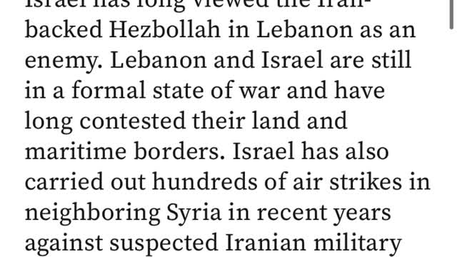 In the news Israel’s army launches week-long simulation of full-scale war with Hezbollah