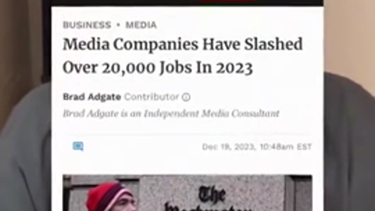 Journo Panics Over Massive Liberal Media Layoffs