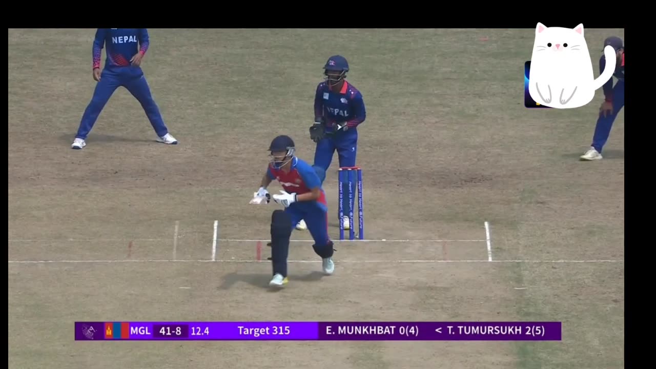 Cricket Highlights Nepal vs Mangolia 2023