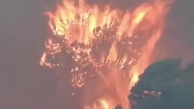 About 3,000 people were evacuated in Spain, and it was difficult to put out the fire