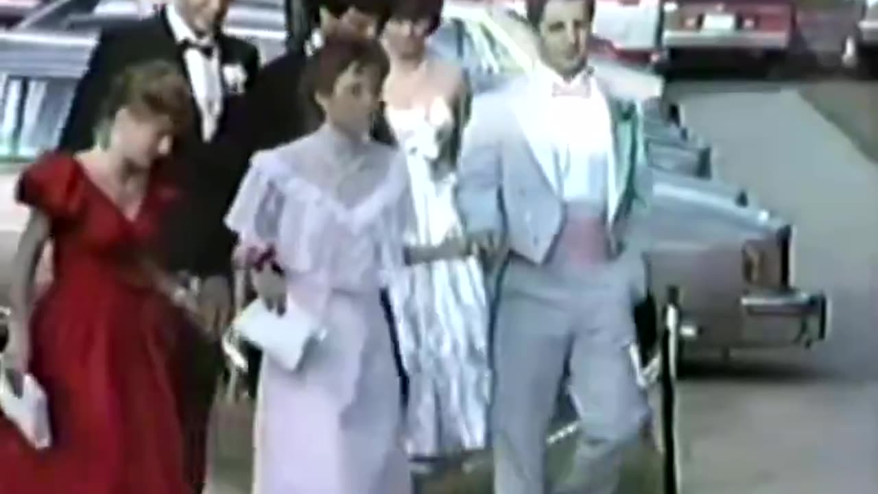 High school prom in 1986