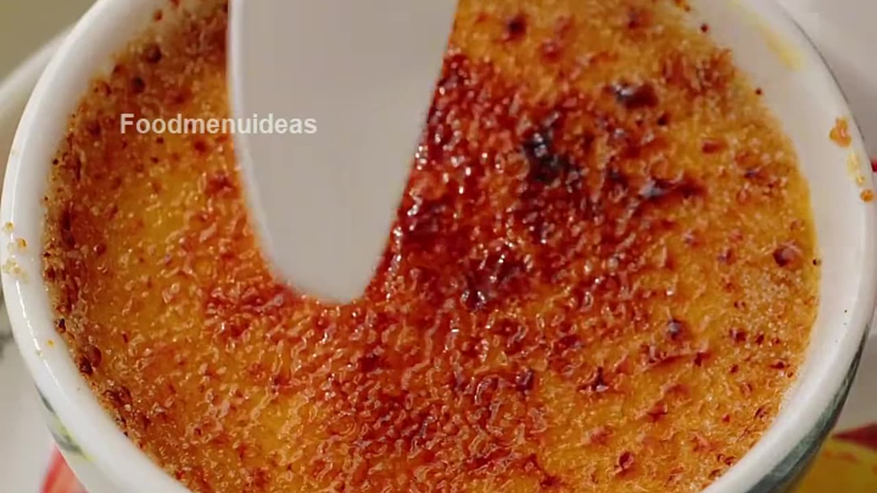 Creme Brulee #asmr #cooking #foodmenuideas29