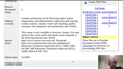 Summary of NAVEDTRA 14347 - Electronics Technician Supervisor