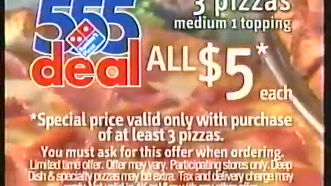 Old Domino's commercial featuring Donald Trump going viral
