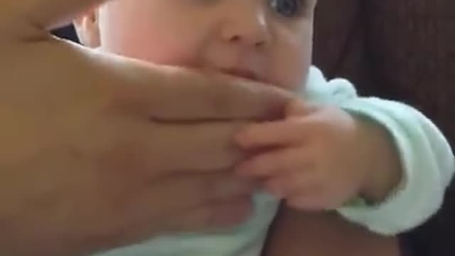 Cute Baby Enjoying Alot