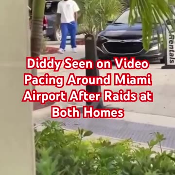 Rapper P Diddy at the party night before the house raid