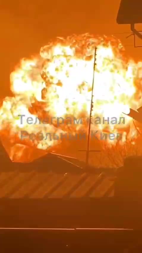 Monstrous explosion in Kyiv