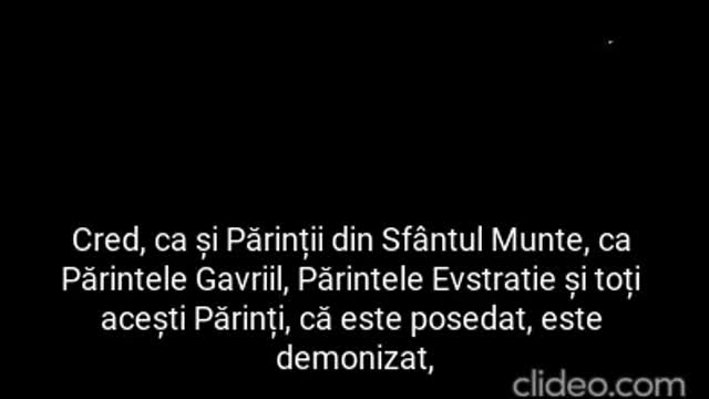 Ereticul Sava spune ca Ereticul Staicu Ciprian e posedat, demonizat si ca spune minciuni! 13.02.2022