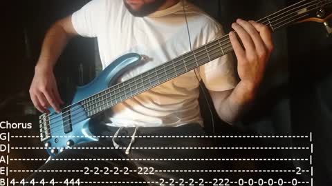 Linkin Park - In The End Bass Cover (Tabs)