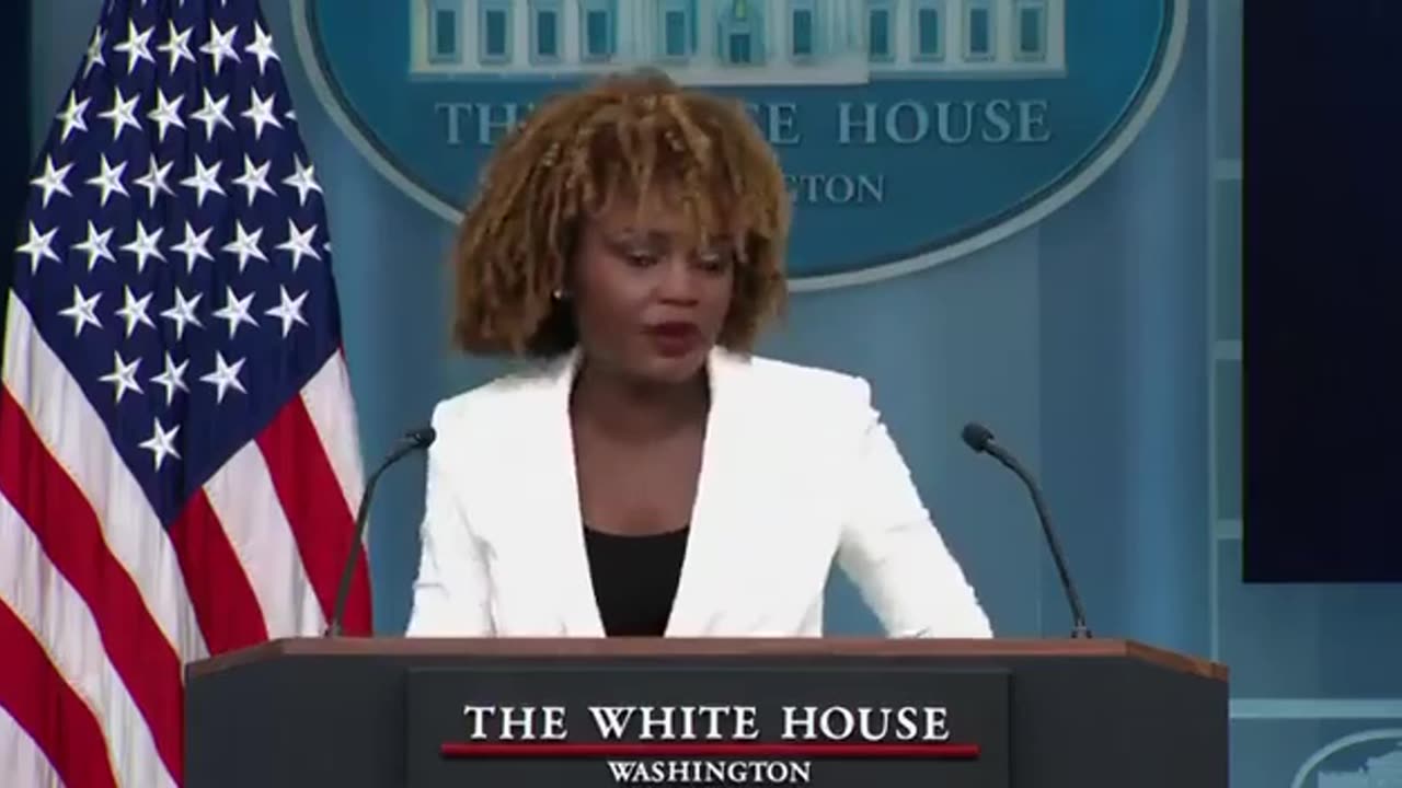 Karine Jean Pierre claims the countless videos of Biden lost and confused are 'deepfakes'