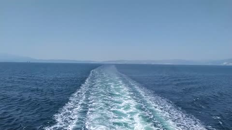 ⛴️ The ferry boat trip to the island 🌞⛴️