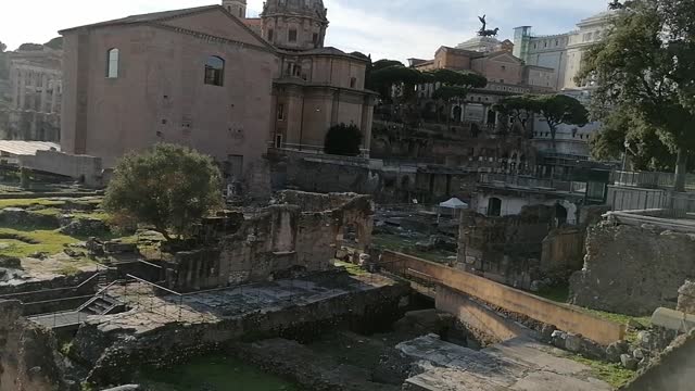 Awesome building from Roman Empire in Roma