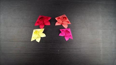 How to Make a Paper Kusudama Flower - Paper Crafts