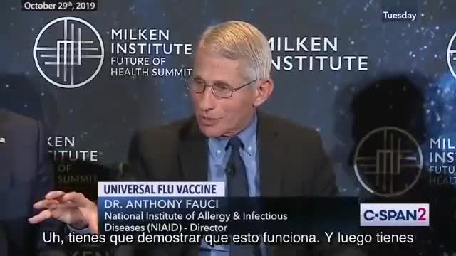 Anthony Fauci always planned a viral pandemic