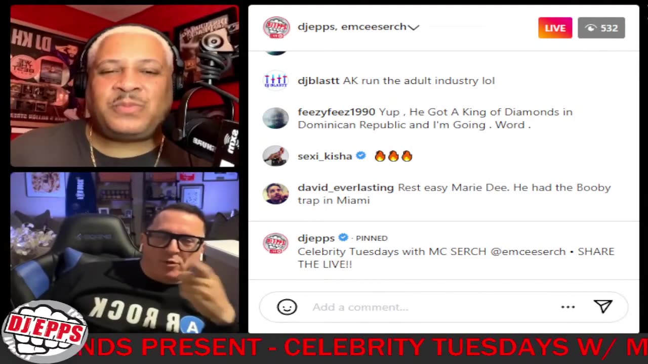 DJ EPPS & FRIENDS PRESENT - CELEBRITY TUESDAYS W_ MC SERCH