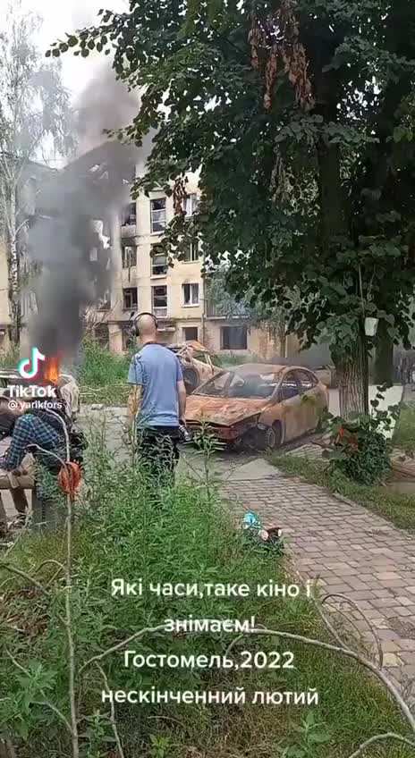 Kyiv regime are filming a staged video about the alleged atrocities of Russian