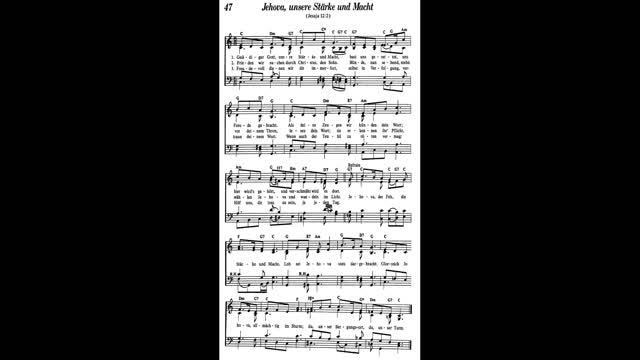 Jehova, unsere Stärke und Macht (Lied 47 aus Singt Jehova Loblieder)