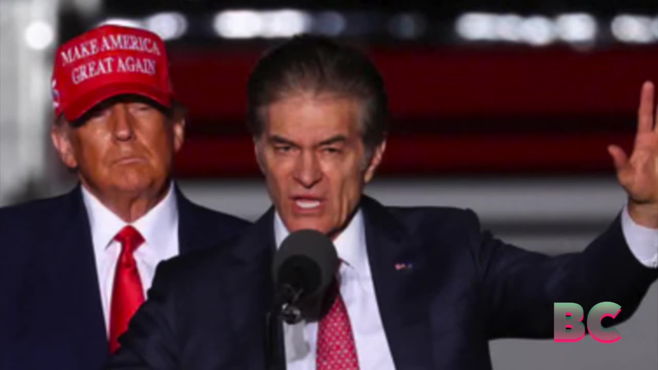 Trump picks Dr. Oz to lead Medicare and Medicaid