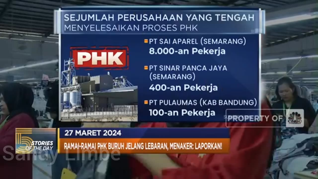 Banyak Perusahaan PHK Padahal Jelang Hari Ramai Lebaran Idul Fitri