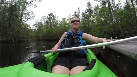 Kayaking Turkey creek in niceville Florida