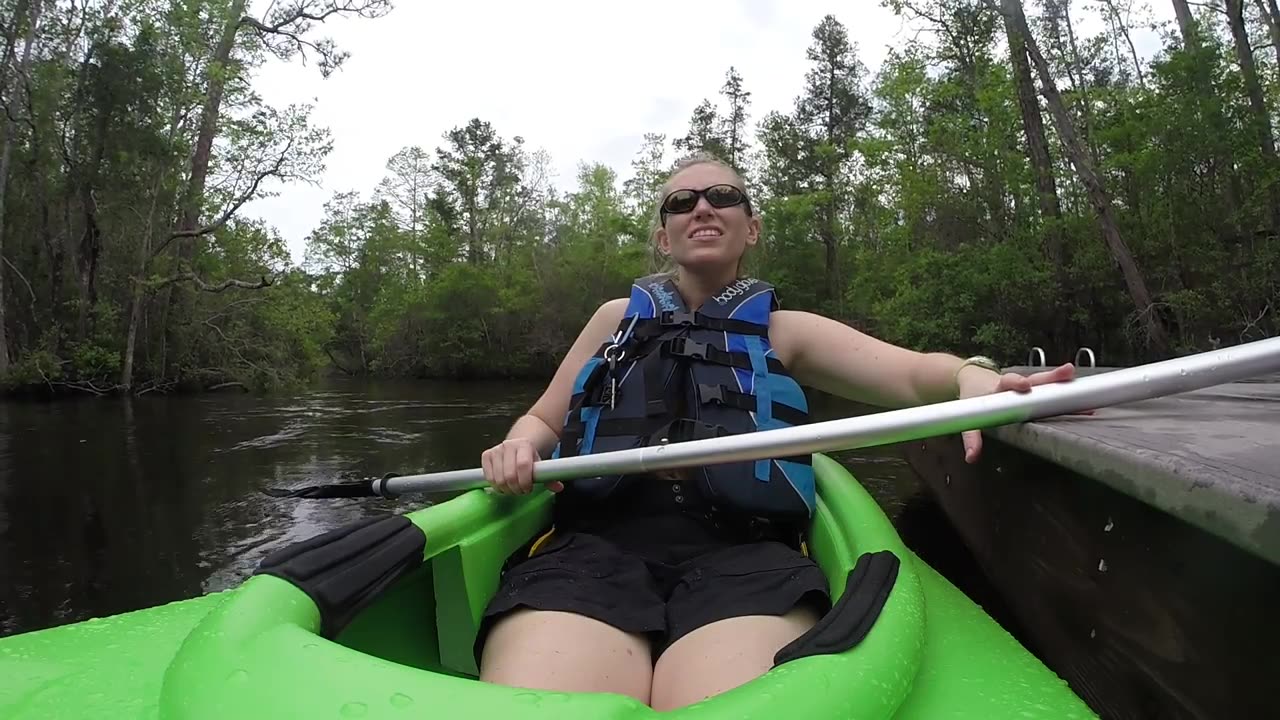 Kayaking Turkey creek in niceville Florida