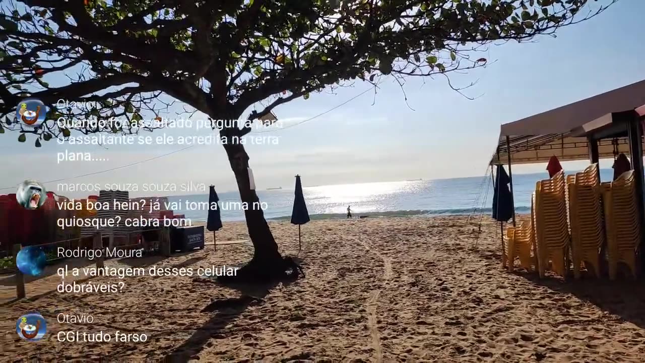 Sistemático Lives - mXmC_Ip2qDg - LIVE NA PRAIA TESTE DE IRL SERÁ QUE VAI