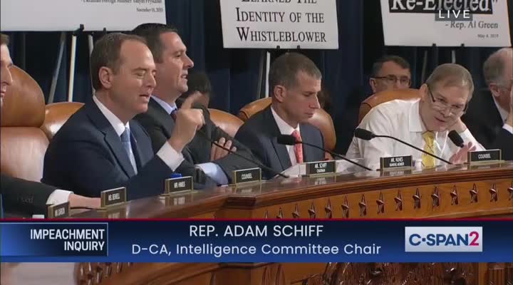 Republicans point of order Schiff's response