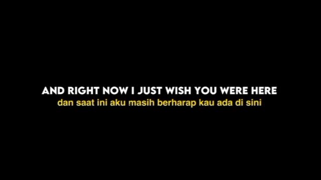 Song : Wish You Were Here - @neckdeepuk