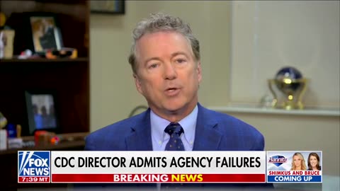 Rand Paul Torches The CDC..