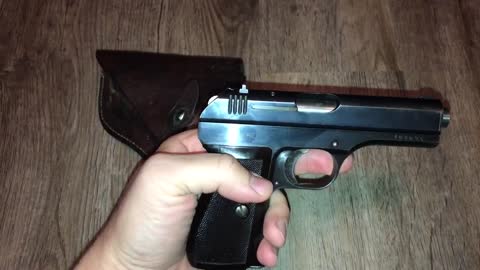 VZ27 Pistol WWII