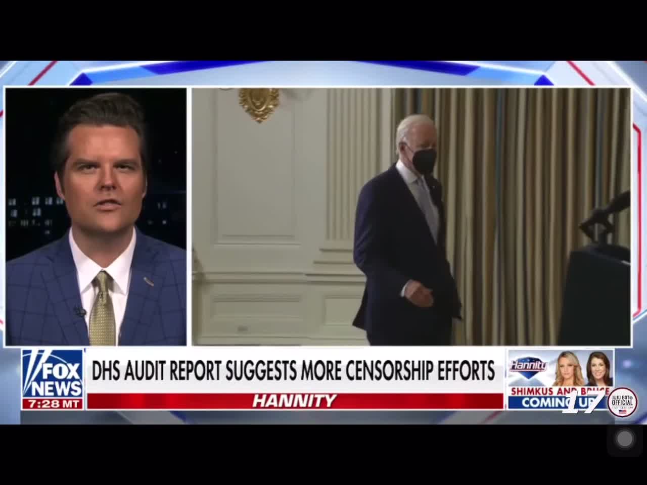 The Biden administration is trying to use DHS as their Ministry of truth.