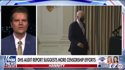 The Biden administration is trying to use DHS as their Ministry of truth.