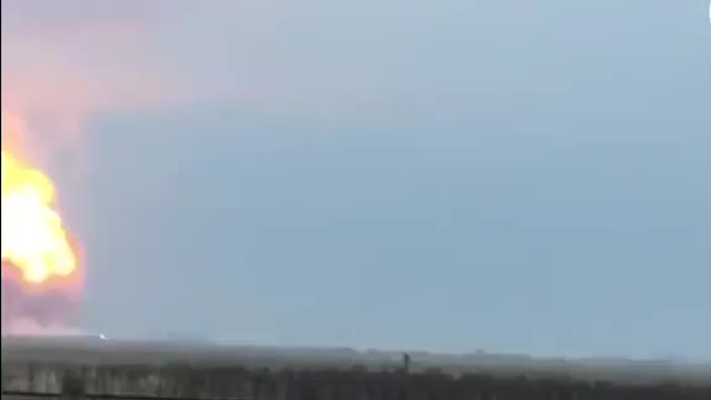 Ammunition detonation in northern Crimea continues