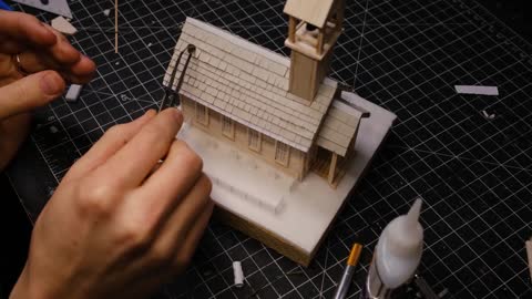 【Model making】Build a western town X