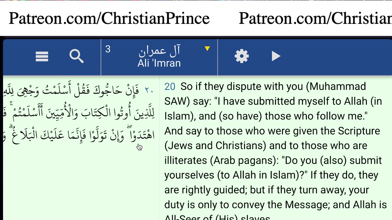 Christian prince Isn't it you muslims keep saying that the Quran is amazing