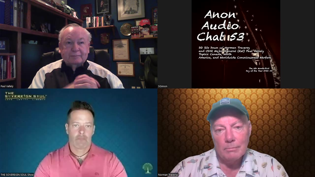 (6/21/2024) | AUDIO CHAT 53 | SG Sits Down w/ Norman Traversy and MajGen (Ret) Paul Vallely to Talk American/World Liberty