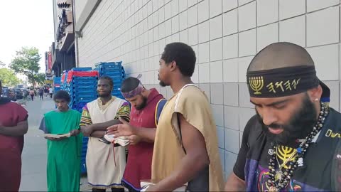 ISRAELITES IN BROOKLYN: 6/17/22 PREACHING IL MAZABACH