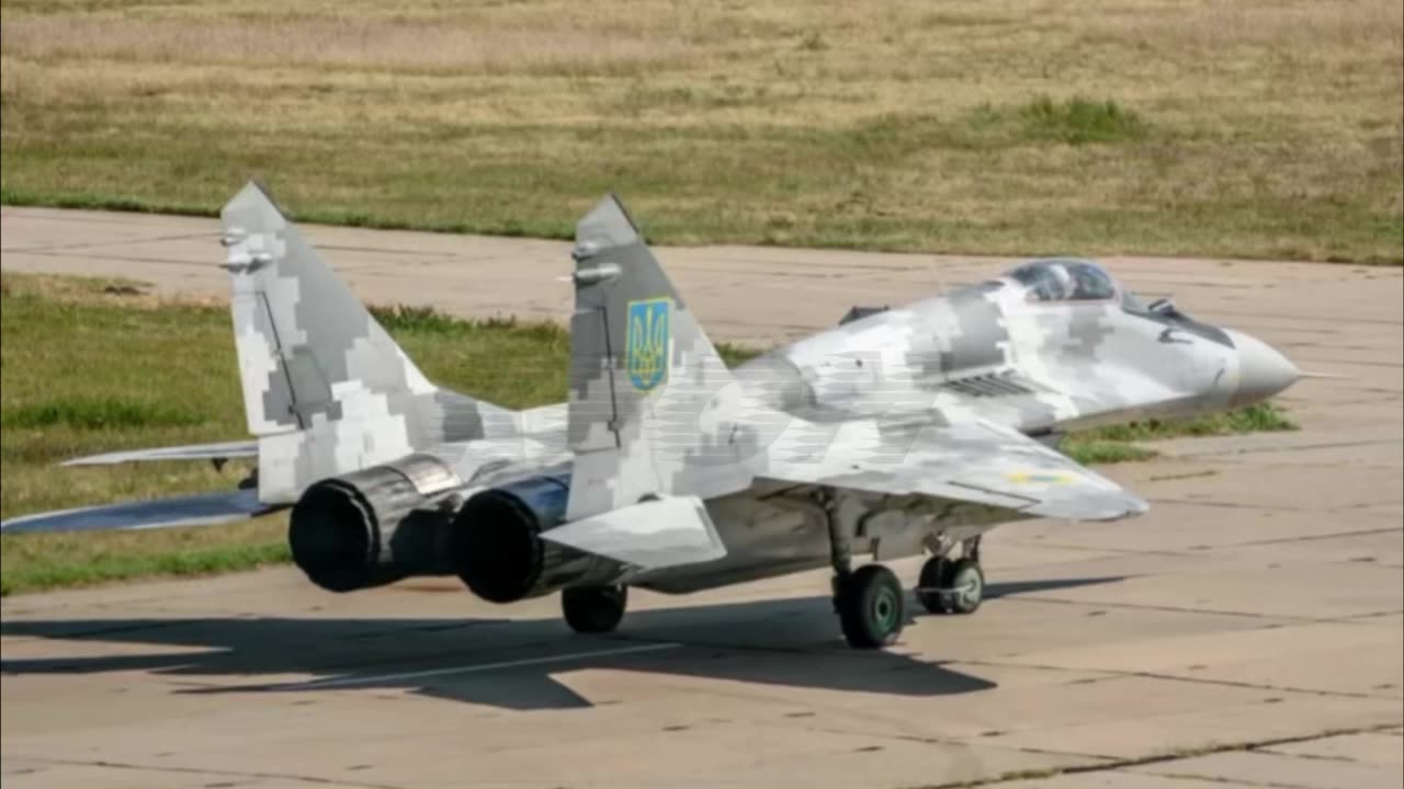 Ukrainian Mig 29 destroyed Kulbakino